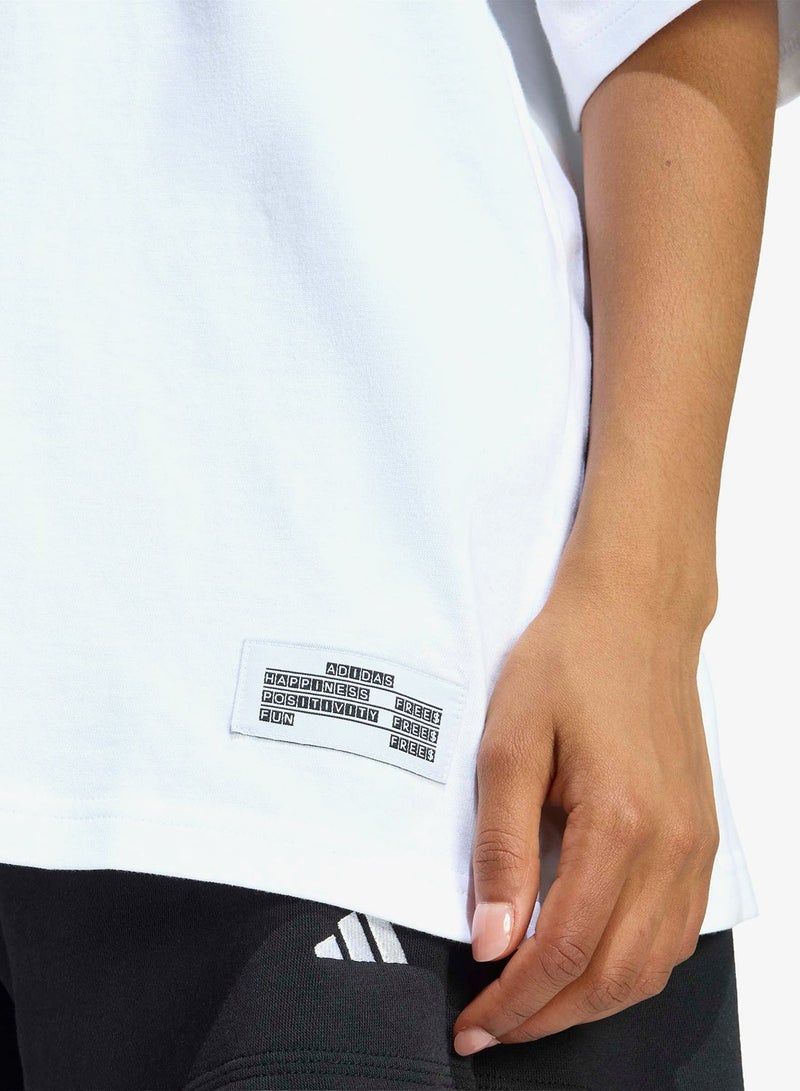 اديداس تيشيرت مطرز كبير برسومات - Image 4